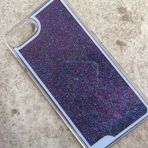 Liquid glitter phone case